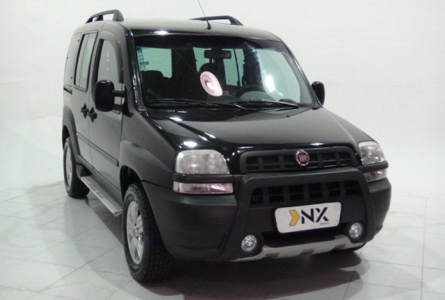 FIAT Doblo 1.8 MPI ADVENTURE LOCKER 8V FLEX 4P MANUAL 2008/2009 - NX Motors