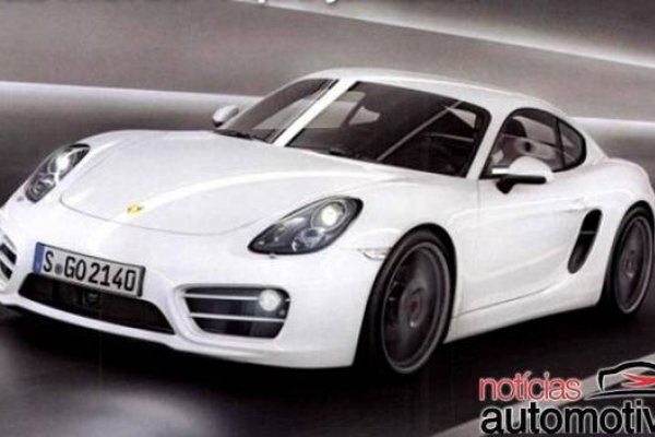 Porsche Cayman 2013 tem primeira imagem oficial vazada