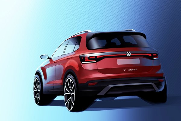 Volkswagen revela imagem do SUV T-Cross, que será produzido no Brasil